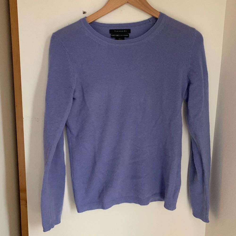 100% cashmere lavender sweater